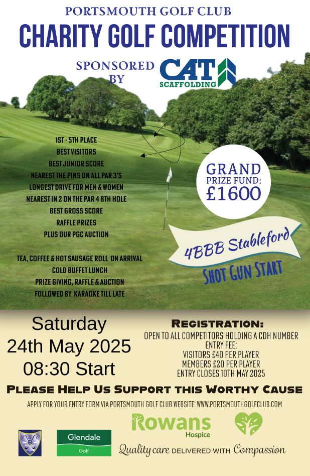 Charity Golf Poster