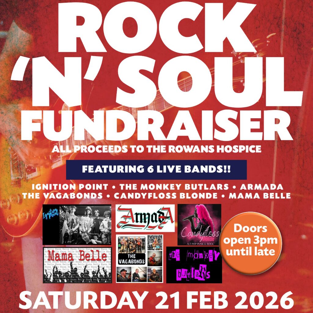 Rock N Soul Event Poster for Fundraising Event