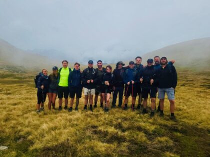 Team Highfield on Mount Buet