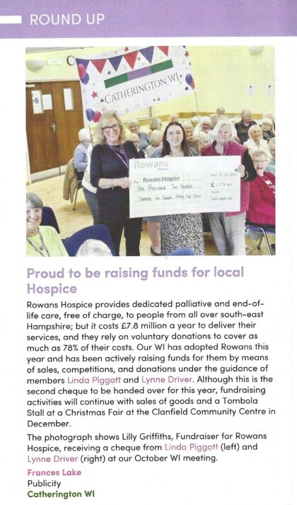 Hampshire WI news 2025 12